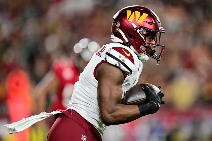 Brian Robinson Jr a performé pour les Commanders cette nuit.