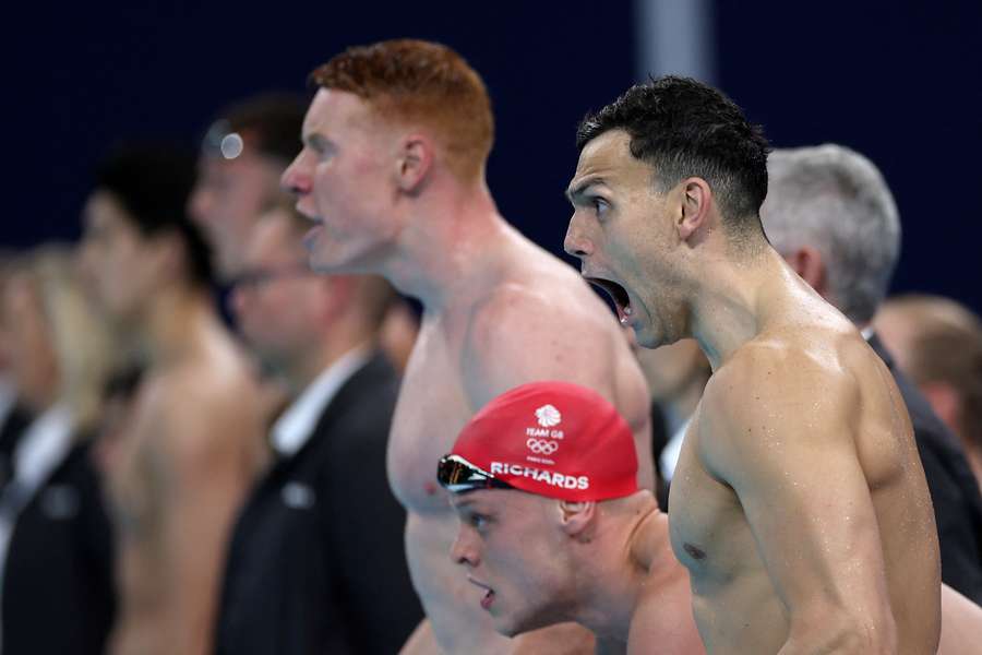 Britain retain men's 4x200m Olympic freestyle relay title