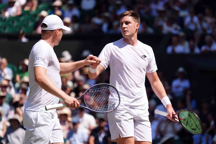Finland's Heliovaara and Britain's Patten win second Wimbledon doubles title
