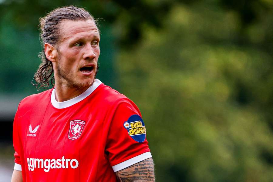FC Twente's Wout Weghorst looks on during the friendly against Gent FC Twente's Wout Weghorst looks on during the friendly against Gent