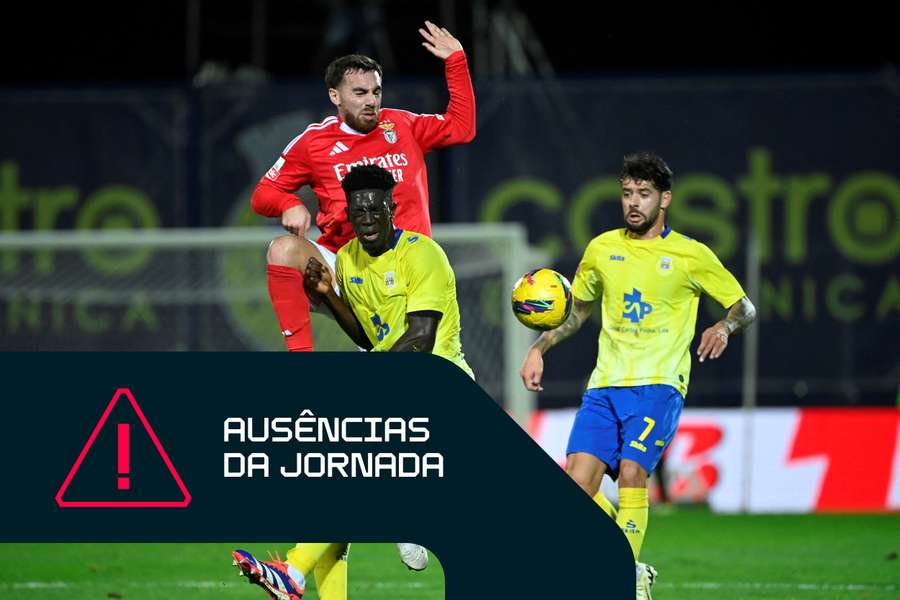 Ausências Liga Portugal: Benfica recebe Vitória sem Kokçu, Sporting sem Israel, FC Porto respira