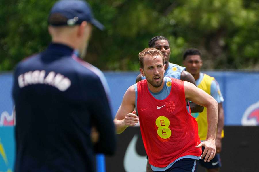Kane während der WM-Vorbereitung in Palm Beach Gardens