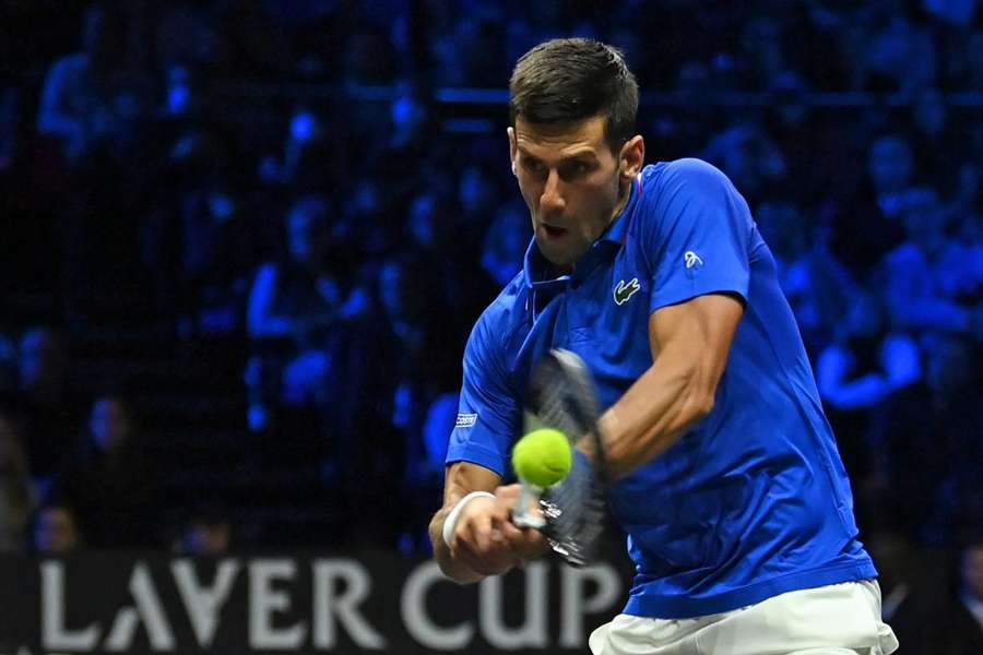 Djokovic mostrou que está em forma depois da conquista de Wimbledon, sua última competição