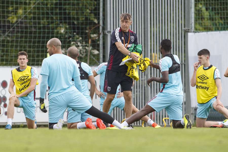 Nikola Jurcevic during his time at West Ham Nikola Jurcevic during his time at West Ham