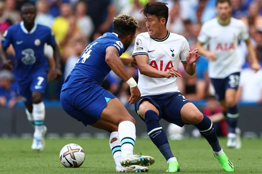 The Spurs star was abused by a Chelsea supporter