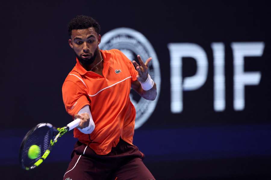 Arthur Fils aux Next Gen Finals.
