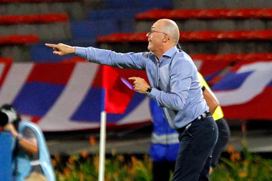 Alfredo Arias, entrenador del Junior Alfredo Arias, entrenador del Junior