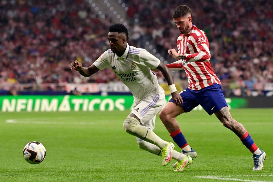 Vinicius Jr was the subject of racist abuse in Sunday's Madrid derby