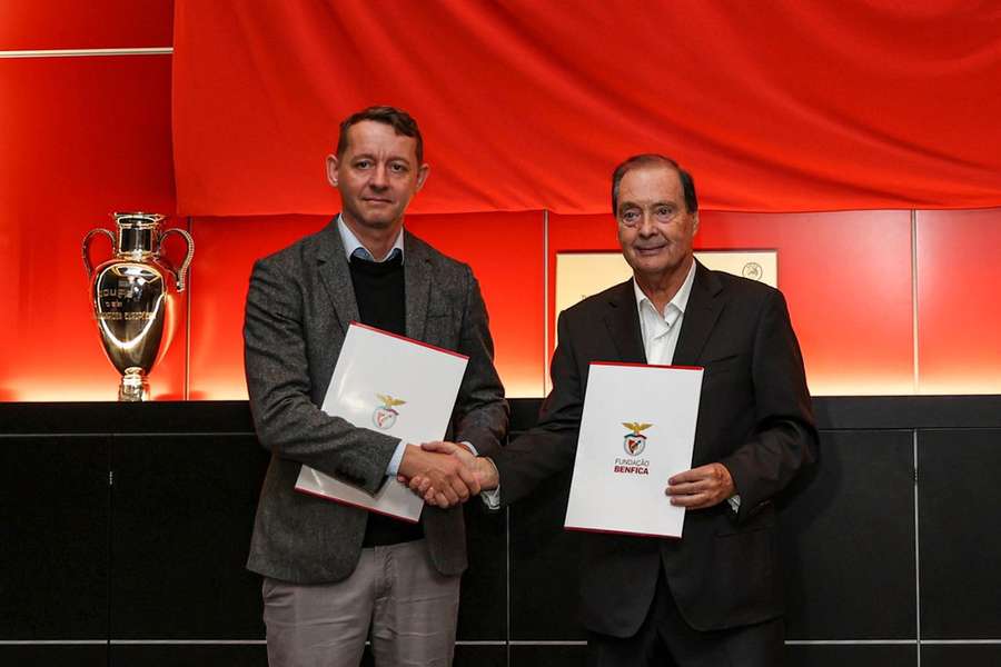 Fundações de Benfica e Shakhtar no Estádio da Luz