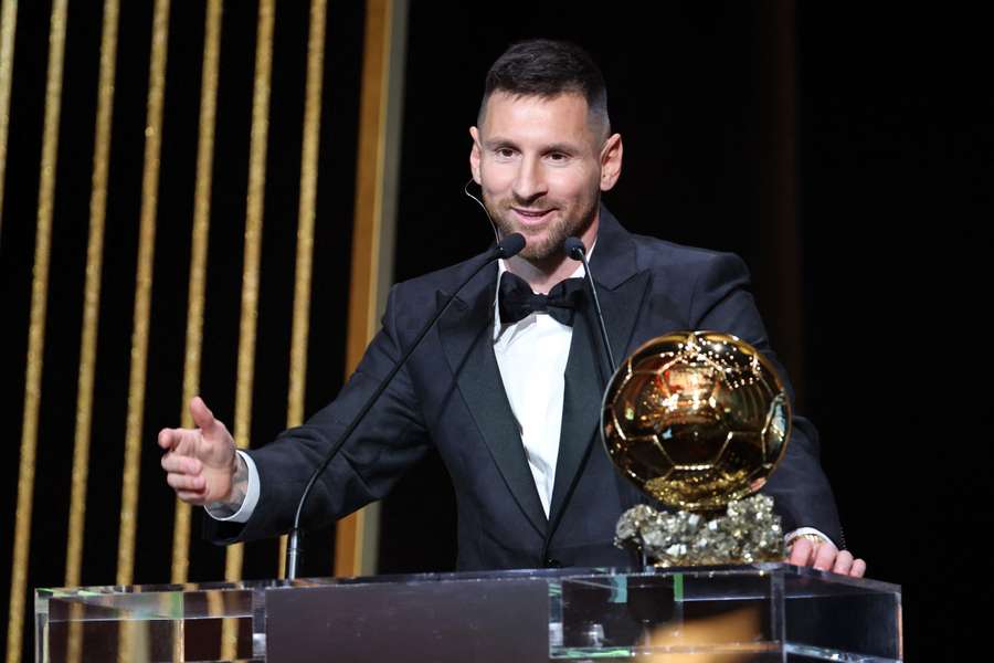 Lionel Messi, con su octavo Balón de Oro