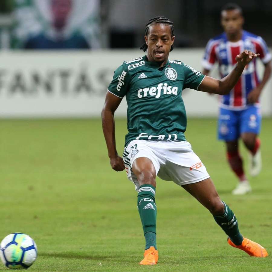 Keno atuou pelo Palmeiras entre 2017 e 2018 Keno atuou pelo Palmeiras entre 2017 e 2018