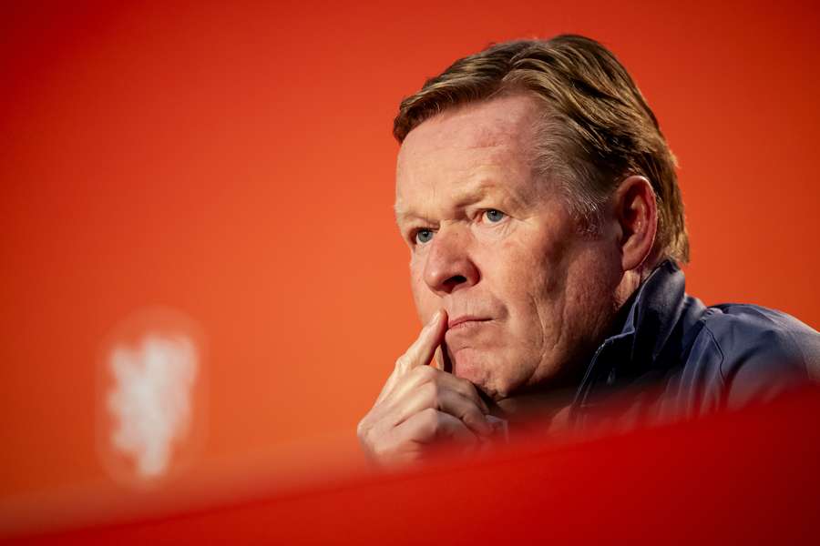 Ronald Koeman liet niks los over het protest van Amnesty International