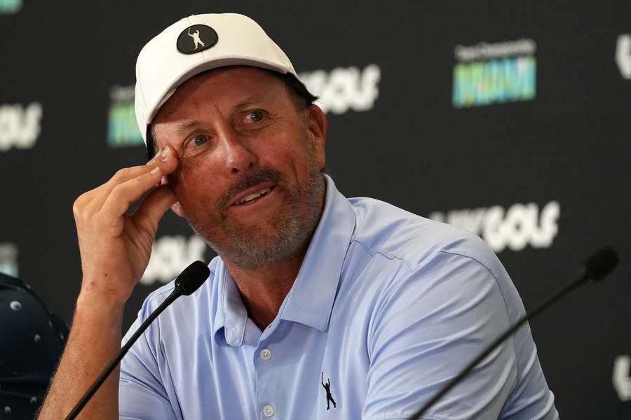 Phil Mickelson has been part of LIV Golf all season
