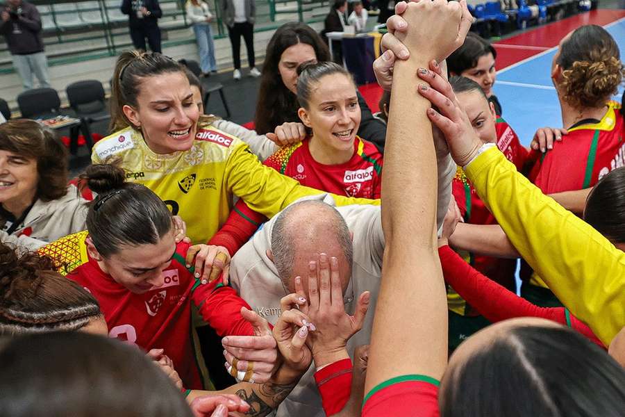 Portugal bateu as Ilhas Faroé em Matosinhos
