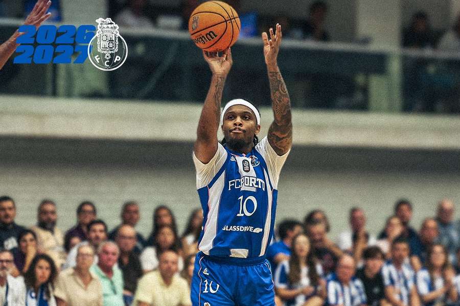 Corey Allen chegou ao FC Porto em novembro do ano passado Corey Allen chegou ao FC Porto em novembro do ano passado