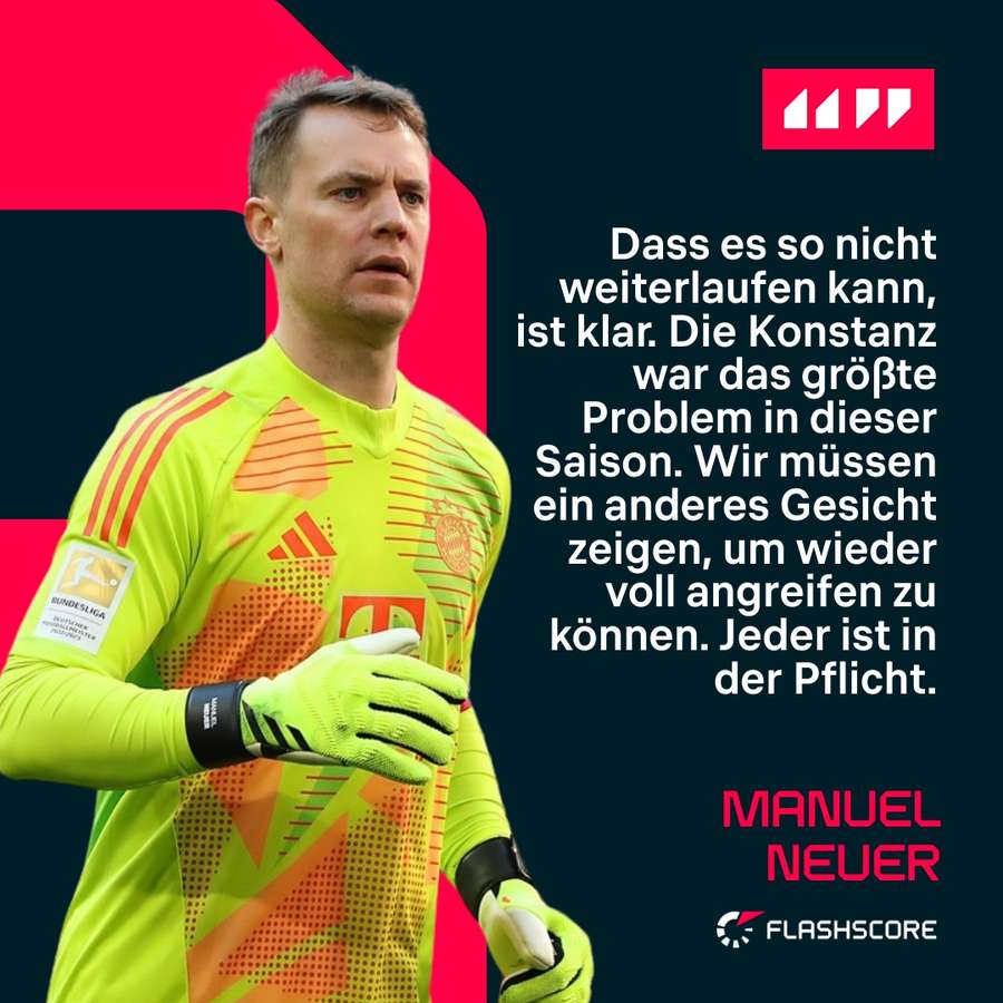 Manuel Neuer im Interview nach dem Spiel.