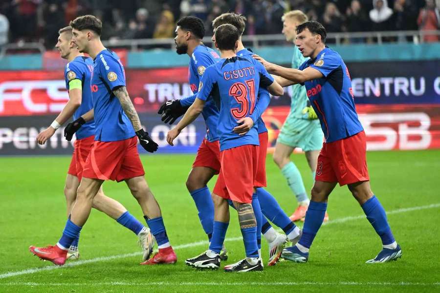 FCSB a smuls un punct în prelungiri FCSB a smuls un punct în prelungiri