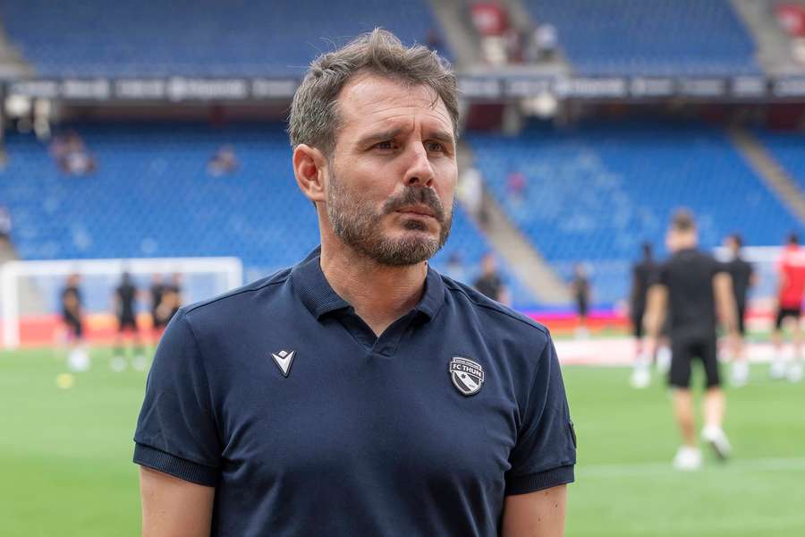 Trener FC Thun: "Postaramy się zagrać wysoko, ale musimy pilnować dostępu do bramki"