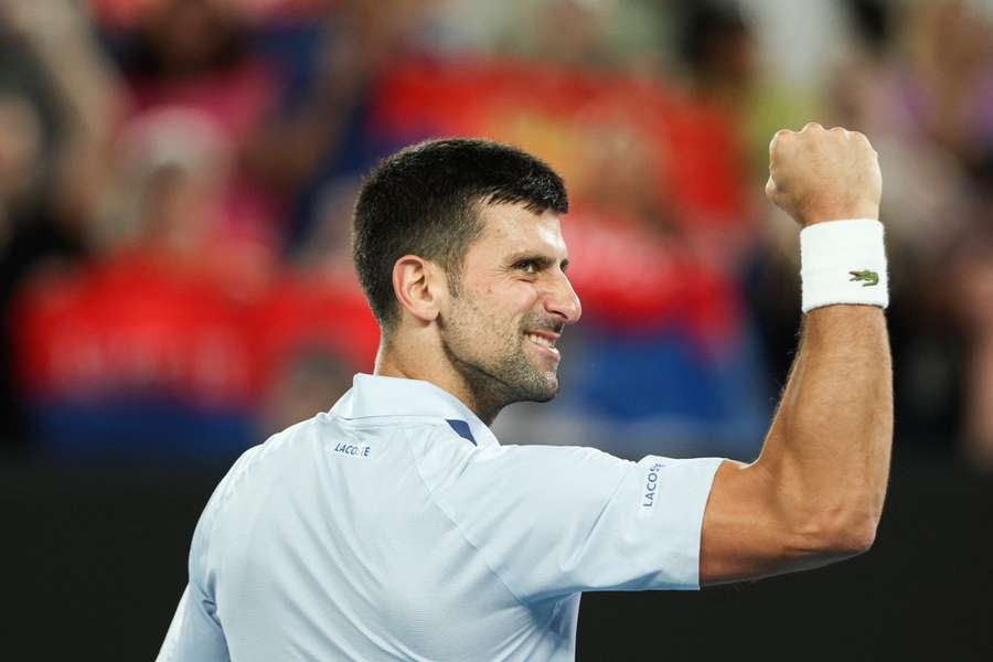 Djokovic à Melbourne.