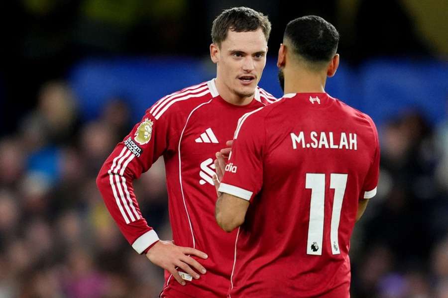 Florian Wirtz (l.) und Mo Salah (r.)
