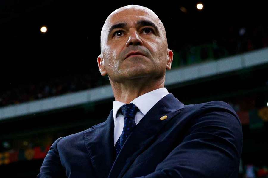 Roberto Martínez falou aos jornalistas