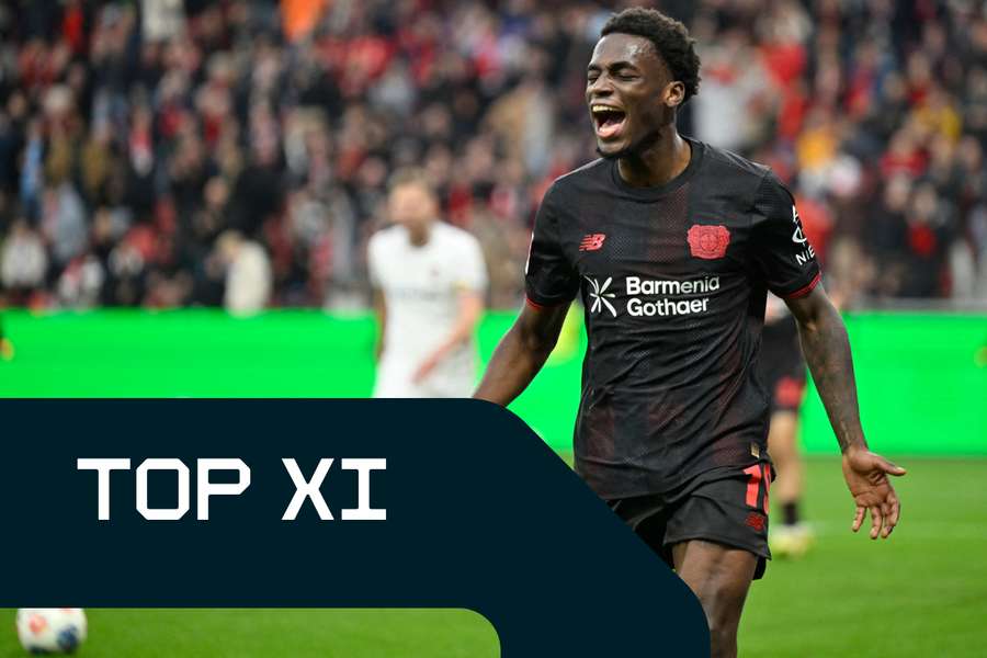 Top XI: Ernest Poku ist der notenbeste Akteur des 10. Spieltags in der Bundesliga.