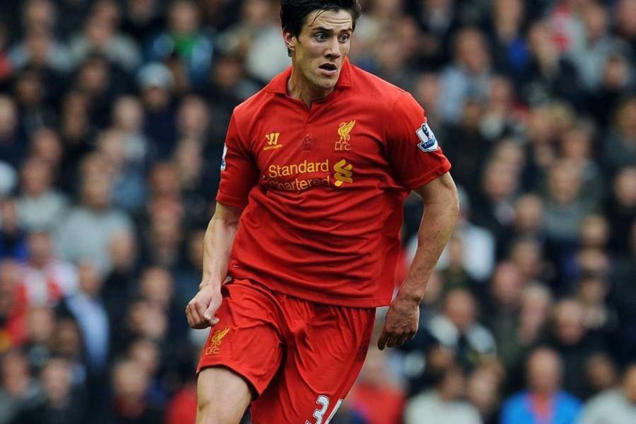 Martin Kelly ao serviço do Liverpool