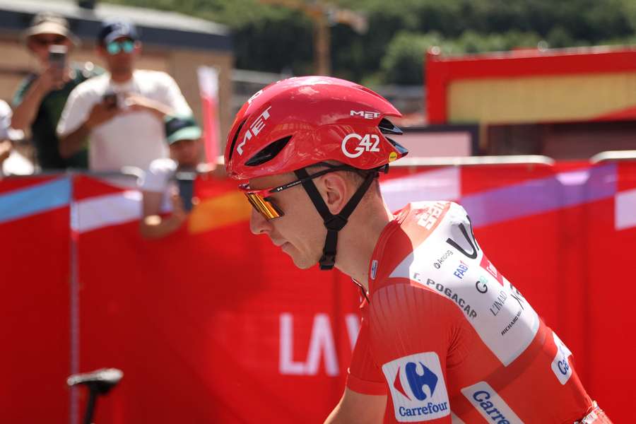 Pogacar musste bei der Vuelta aussteigen Pogacar musste bei der Vuelta aussteigen