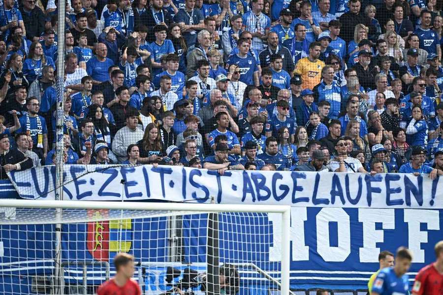 Die Fans der TSG Hoffenheim sind sauer.