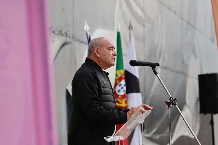 Domingos Castro, presidente da Federação Portuguesa de Atletismo