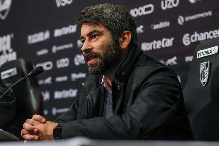 Luís Freire, treinador do Vitória SC
