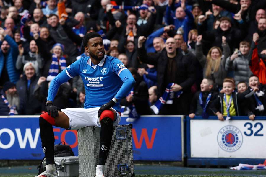 Chermiti em destaque no Rangers