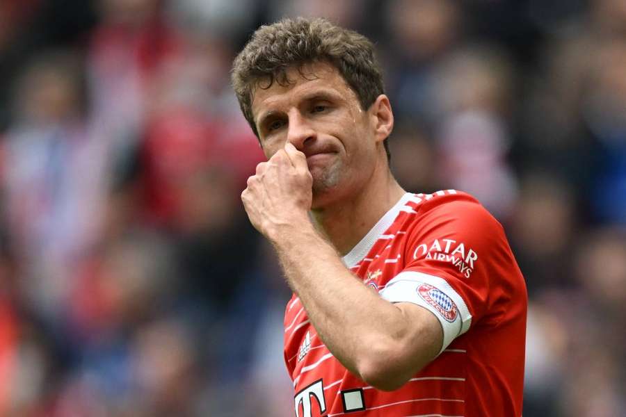 Thomas Muller voltou aos golos pelo Bayern na goleada ao Schalke