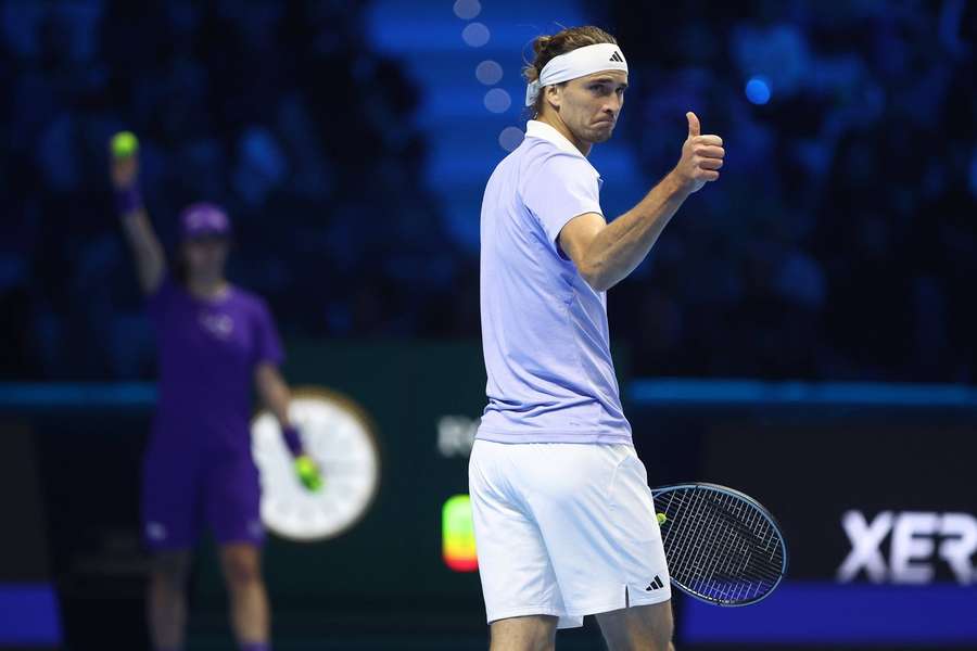 Alexander Zverev bei den ATP Finals.