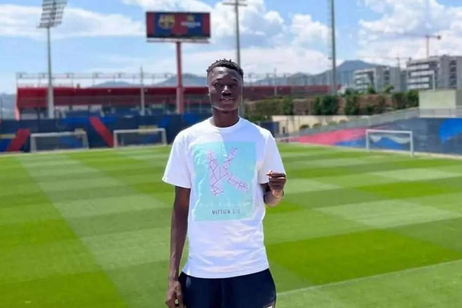 DONE DEAL: Barcelona sign Ghanaian prospect Gariba