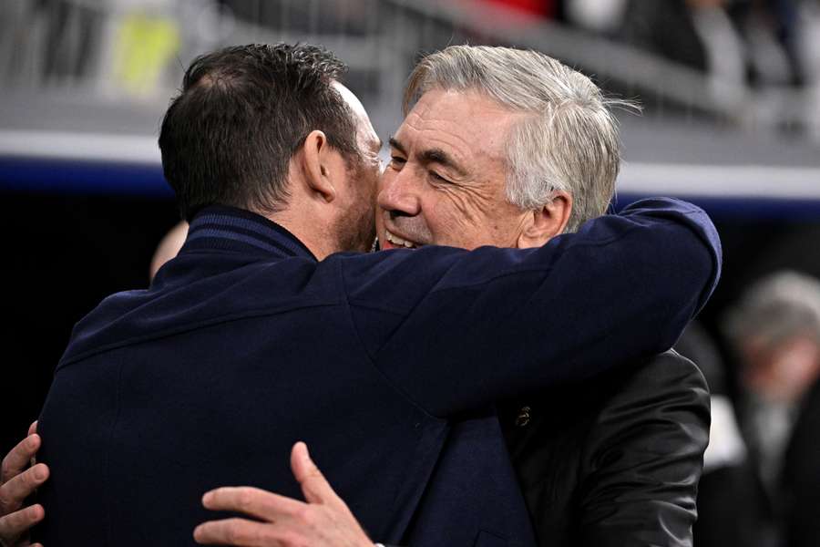 Ancelotti coached Lampard during his playing days at Chelsea