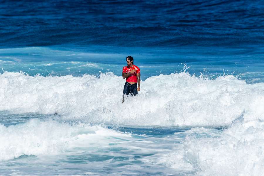 Gabriel Medina em ação