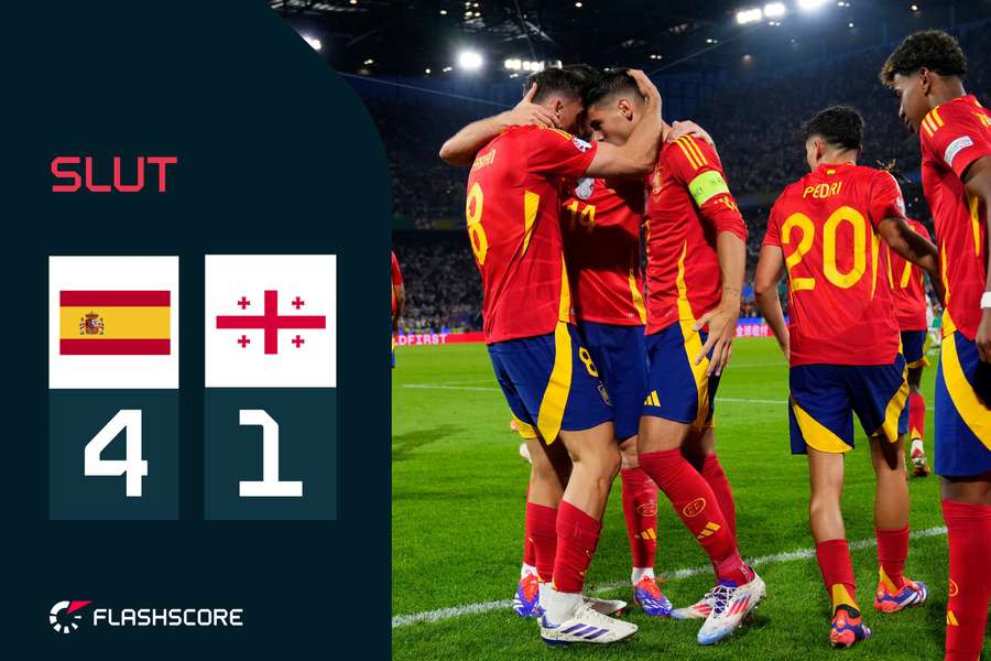 Georgien jagter sensationen mod Spanien