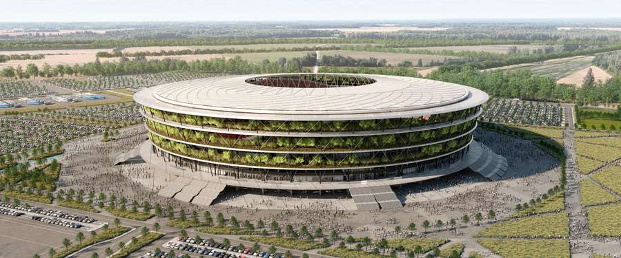 Nowy stadion narodowy Serbii pod Belgradem