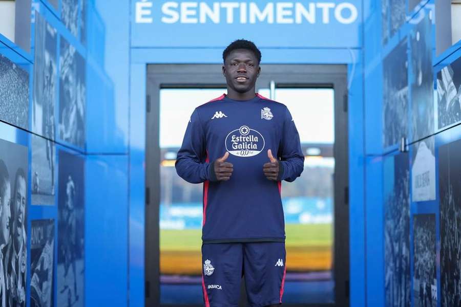 Alioune Mané estava na equipa B do Deportivo Alioune Mané estava na equipa B do Deportivo