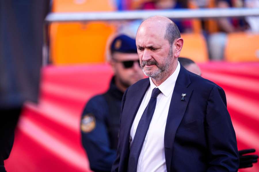 Rafael Louzán, presidente de la Real Federación Española de Fútbol 