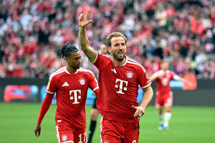 Nejlepší střelec Bundesligy Harry Kane. Nejlepší střelec Bundesligy Harry Kane.