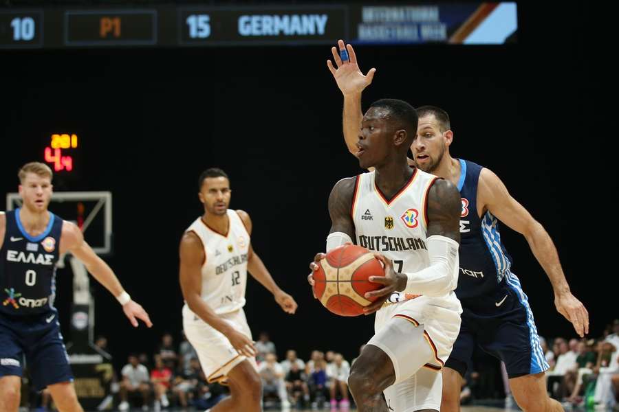 Dennis Schröder am Ball.