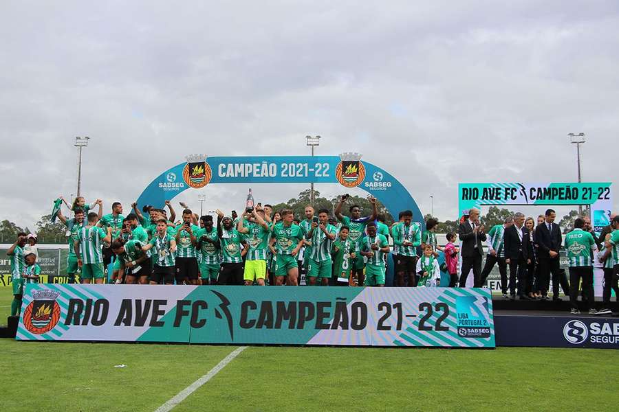 Luís Freire foi campeão da Liga 2 no Rio Ave
