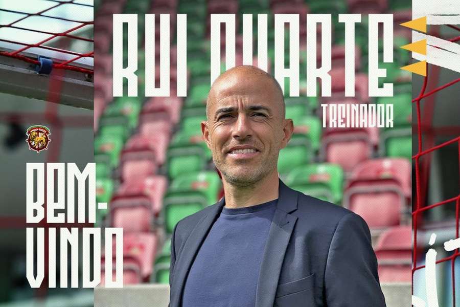 Rui Duarte, novo treinador do Marítimo