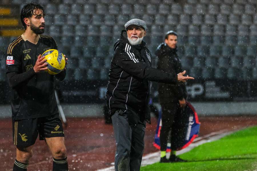 Álvaro Pacheco, treinador do Casa Pia