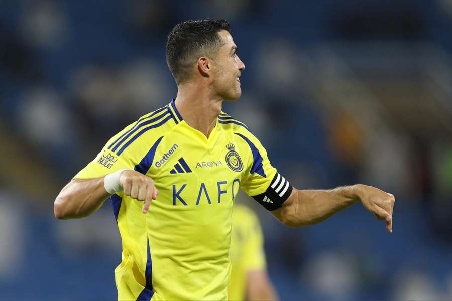 Cristiano Ronaldo fez o segundo do Al-Nassr contra o Al-Feiha