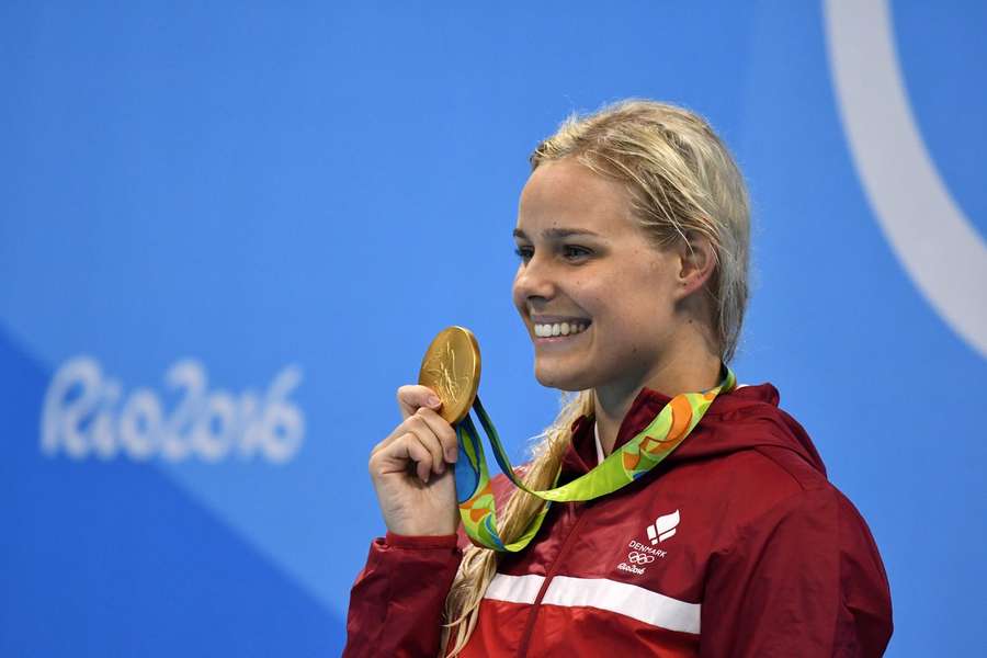 Pernille Blume ved OL i Rio.