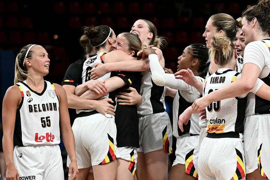 A Bélgica, atual campeã europeia, qualificou-se para a sua segunda final consecutiva do Euro Feminino ao vencer a Itália