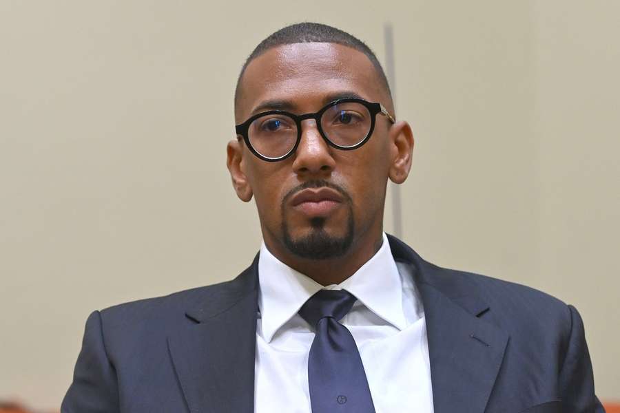 Jerome Boateng tijdens zijn hoorzitting